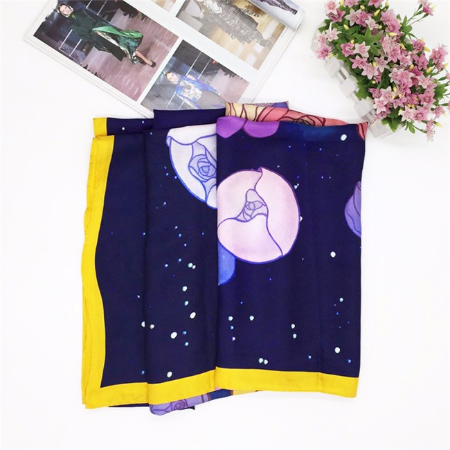 kétoldalas nyomtatott sál-2 double-sides printed scarf-2