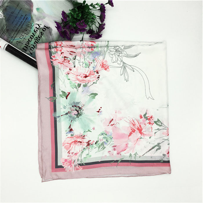 100 silk satin square scarf 100 silk satin square scarf